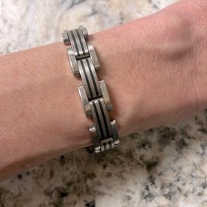 8.5 in stainless steel bracelet